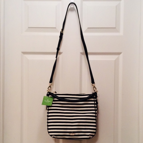*NWT* Kate Spade NY Cobble Hill Stripe Small Ella - Picture 7 of 8